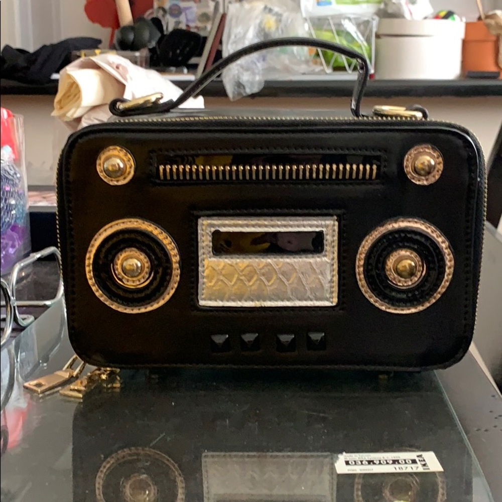 Betsey Johnson Boom Box handbag